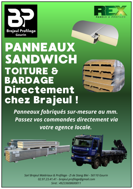 Distributeur de panneaux sandwich 
